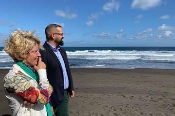 San Borondón y La Restinga se convertirán en las playas caninas de Telde (Foto TA)
